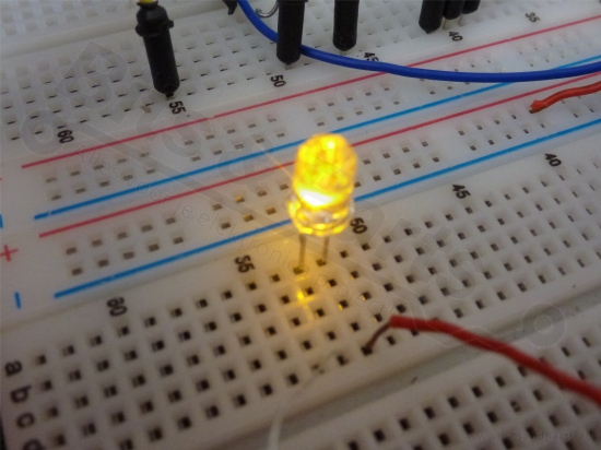 LED 5mm Geel Helder